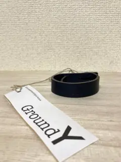 【美品】Ground Y グラウンドワイ ヨウジヤマモト ３連レザーブレスレット 美品】Ground Y グラウンドワイ ヨウジヤマモト 3連レザー