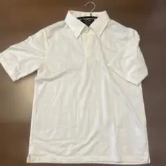 COMME CA MEN ホワイト ポロシャツ