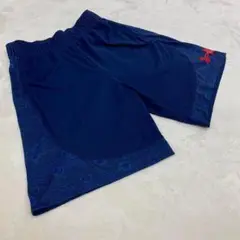 Under Armour ショーツ パンツ ハーフ ネイビー プリント ロゴ