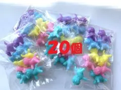 ♥２０個♥ゆめかわユニコーン・スクイーズ　浮く　伸びる　くっつく　５色　郵送