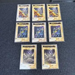 遊戯王　バンダイ版　カードダス　竜騎士ガイア　暗黒騎士ガイア　カースオブドラゴン