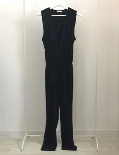 ブラック　カシュクールオールインワン　good toms