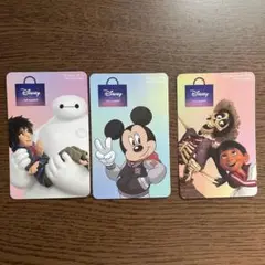 ディズニーザ マーケット 日本橋三越限定 ノベルティカード 3枚セット