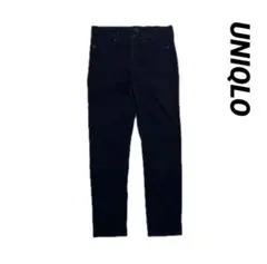 美品✨　ユニクロ　ハイライズシガレットジーンズ　28 ブラック　ストレッチ