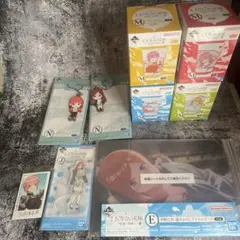 一番くじ　五等分の花嫁 秘密の相乗り　E賞　中野三玖 アクリルボード セット