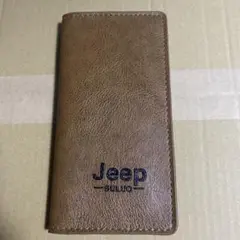 Jeep BULUO ブラウン 長財布