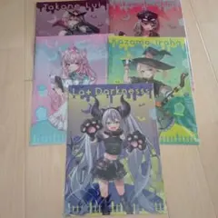 新品未開封　ホロライブ ラプラス・ダークネス 他クリアファイル5点セット