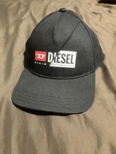 DIESEL ブラック ベースボールキャップ