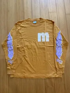 CHOOSE ME ロンT SMILE T L マスタード