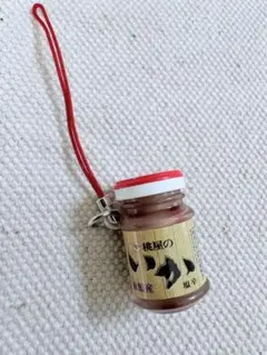 桃屋 いかの塩辛ストラップ ミニチュアフィギア おみくじつき