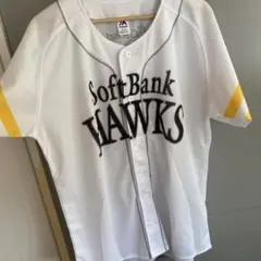 福岡ソフトバンクホークス ユニフォーム ホーム白 L