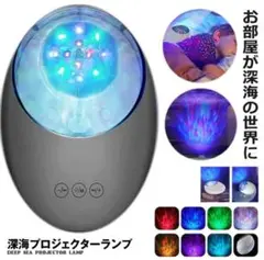 ② 新品 未使用　プロジェクター　プロジェクション　ブラック　深海　ランプ