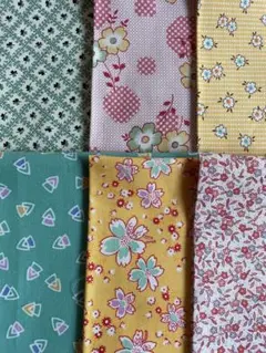 ◆30‘s復刻柄★色柄いろいろ6枚セット★現品のみ◆