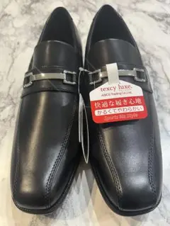 「新品未使用」texcy luxe ブラック ローファー