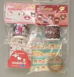 キャンドゥ サンリオキャラクターズ マスキングテープ 4種