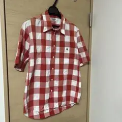 bape baby milo store 半袖シャツ　ブロックチェック　サイズL