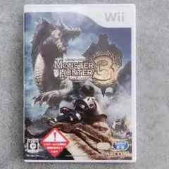 【まとめ販売可／美品】任天堂 Wii モンスターハンター3（トライ） Wii