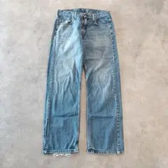 リーバイス569 Levis W30 ブルーデニム 青 ヒゲ 古着 15602