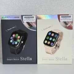タッチスクリーン　スマートウォッチ　stella