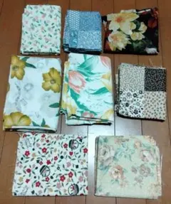 ハギレセット　花柄8種類