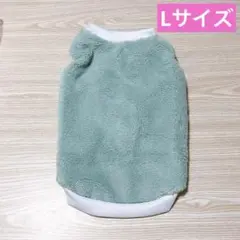 [イヌノハナ] ふわふわトレーナー グリーン Lサイズ