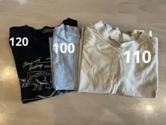 Tシャツまとめ売り　100 110 120 男の子　女の子　恐竜　半袖