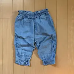 デニム風　長ズボン　90