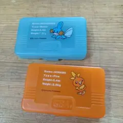 【レア】ゲームボーイアドバンス　ポケモンカセットケース　２つ