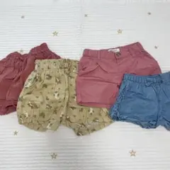 ショートパンツ4点セット