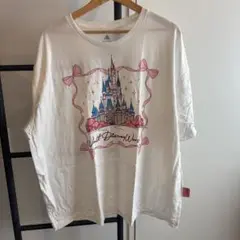 WDW 海外ディズニーパーク XL キャッスル リボン Tシャツ