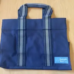 【パディントンベア】トートバック 非売品 ネイビー シンプル ☆新品未使用☆