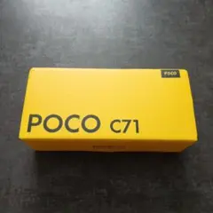 POCO C71 ブラック 3GB RAM 64GB ROM SIMフリー