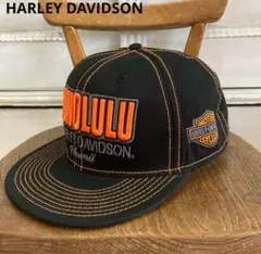 美品 ハーレーダビッドソン キャップ ブラック HONOLULU