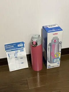 THERMOS 水筒 0.8L 真空断熱スポーツボトルFFF-800F ポーチ無