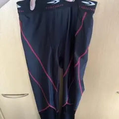 TIGORA RECOVERY インナータイツ Lサイズ ブラック/レッド