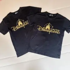 香港ディズニーランド Tシャツ ペア 黒 HKDL