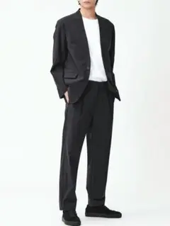【美品】完売品✨PLST ノーカラージャケット パンツ セットアップ M
