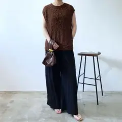 ふくれジャガードフレンチプルオーバー