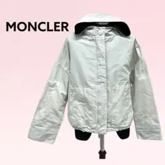 モンクレール PERLA フード付き ジップアップ ナイロンジャケット パーカー
