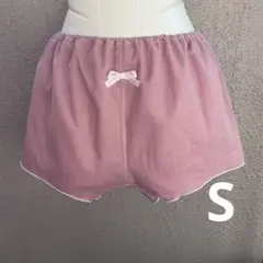 (or239)オーガニックコットン100% トランクス女性用　1分丈フンティS