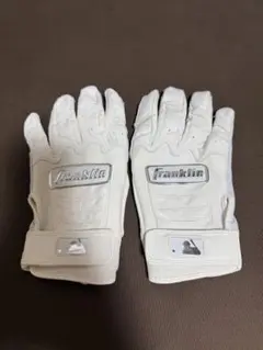 Franklin バッティング用手袋 ホワイト S