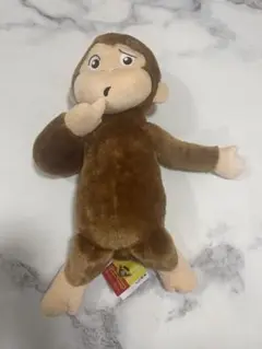 おさるのジョージ　　スーパーラージぬいぐるみ　むむむ