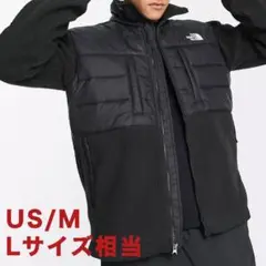 【海外限定】ノースフェイス フリースダウン ブラック M-Lサイズ