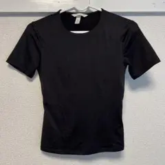 H&M 黒 XS スリムTシャツ