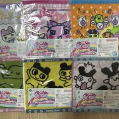 たまごっち一番くじ E賞 あのころのハンドタオル6種コンプリートセット