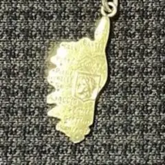 マップ　ペンダント　コルシカ島　CORSICA