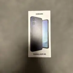 新品　Samsung Galaxy A25 5G 64GB 本体 ブラック