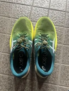ASICS METASPEED SKY 26cmグリーン/イエロー