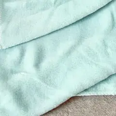 ボア生地 ライトブルー 70×100