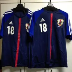 【バラ売り可】サッカー日本代表ユニフォーム(2012年 前田遼一 18番)セット